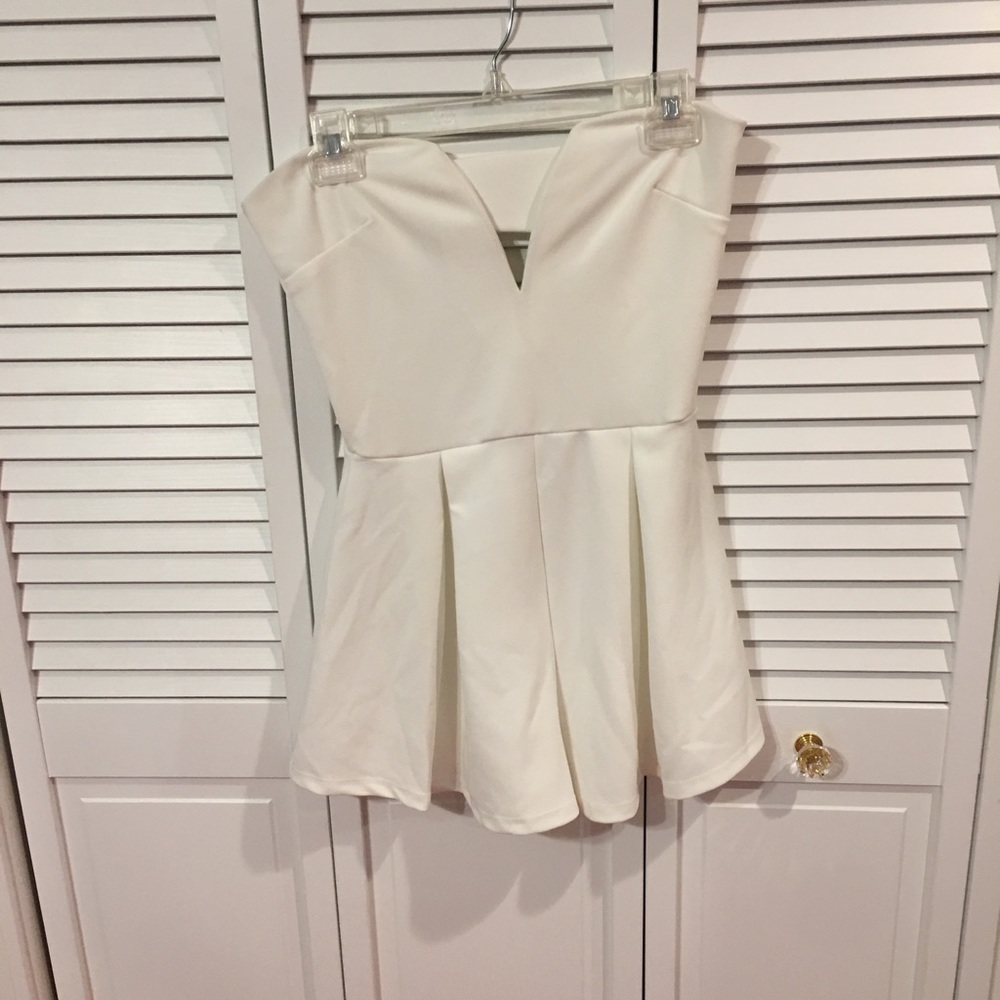 White romper